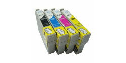 Complete set of 4 Epson T088 Compatible Inkjet Cartridges